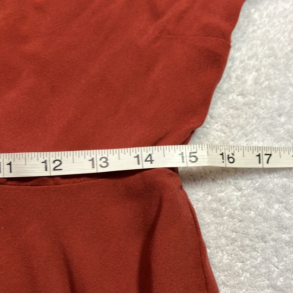 A.L.C Sosta silk handkerchief hem dress - Picture 7 of 10